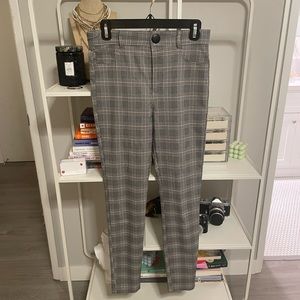 Zara plaid pants